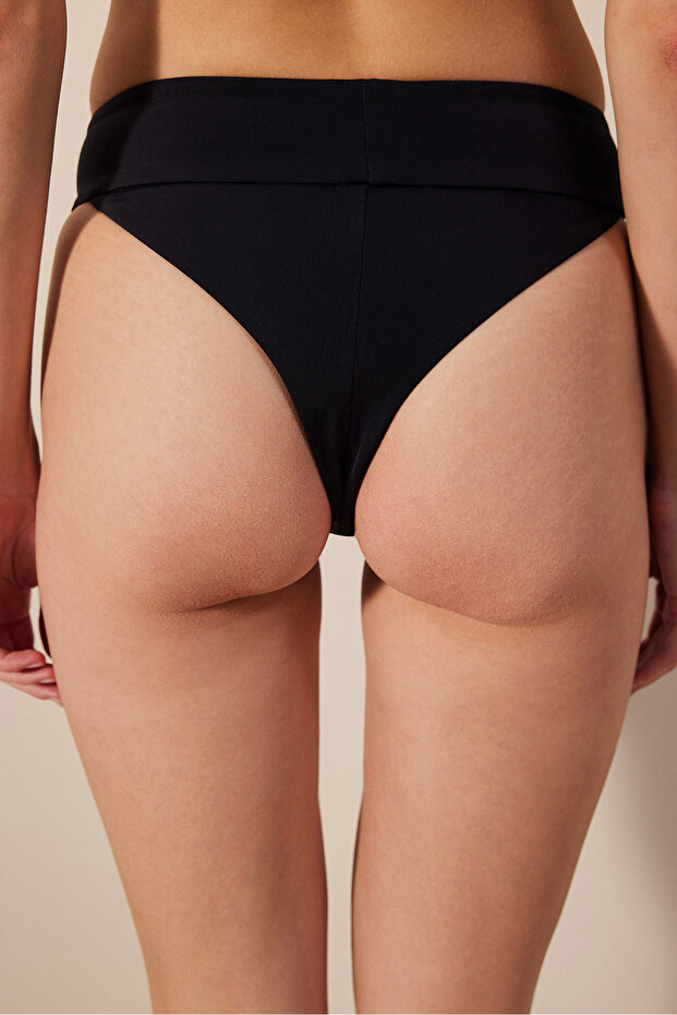 Basic Belt Siyah Bikini Altı - 3