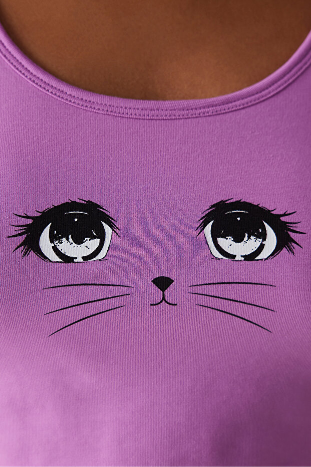 Removable Padded Pembe Kısa Atlet - 3