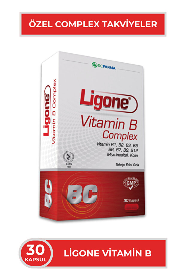 Vitamin B Complex Bitkisel Kapsül 30 Kapsül - 1