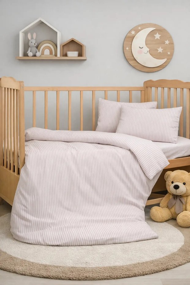 100% Cotton Baby Duvet Cover Set | Park Bedding Girls Boys Duvet Cover + Pillowcase