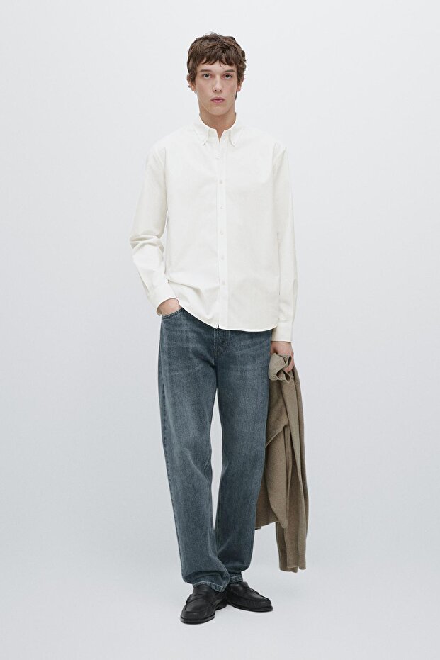 %100 pamuklu gömlek - 1