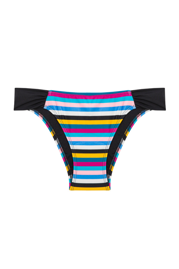 Zigzag Patterned Hipkinis Bikini Bottom - 3