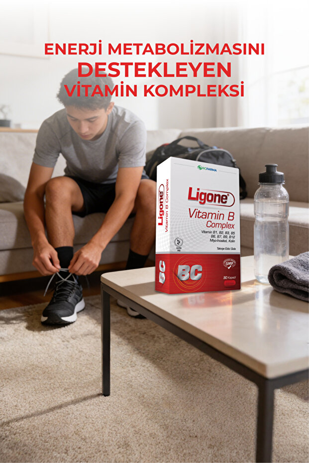 Vitamin B Complex Bitkisel Kapsül 30 Kapsül - 3