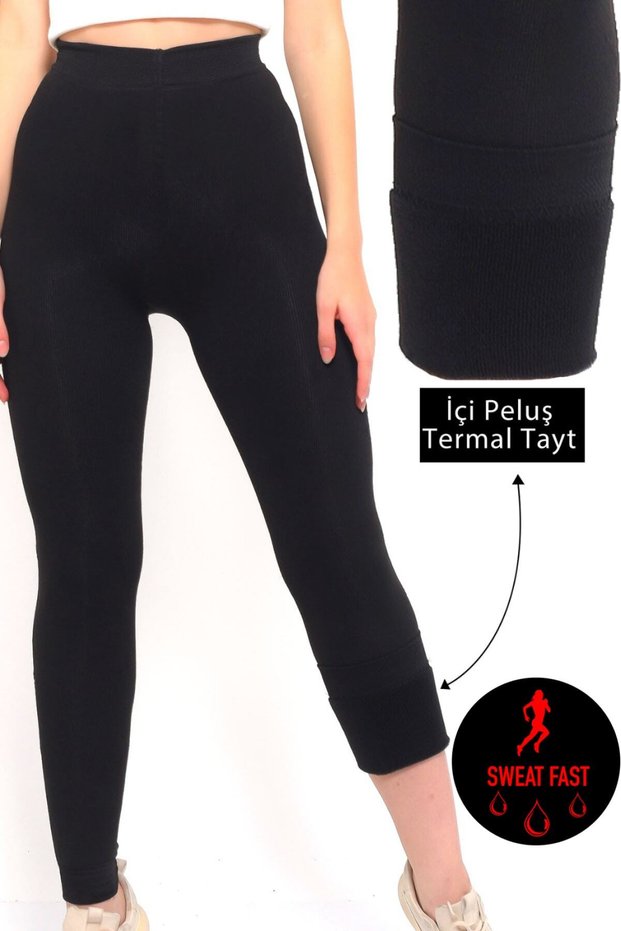 Plush Inside Winter Thermal Unisex Tights Underwear Black Women Men Tights With Fleece Inside Thermal Tights