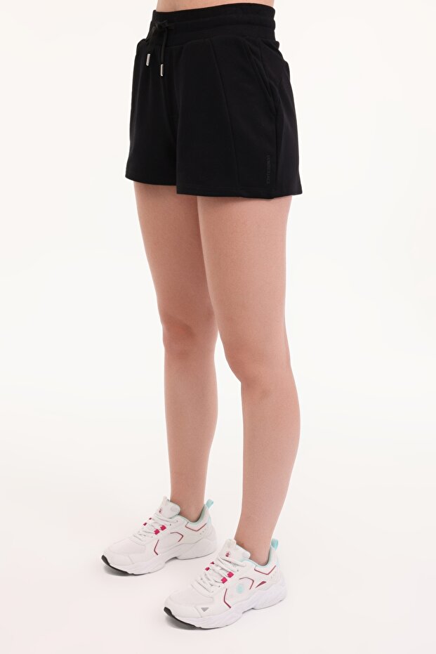 Wl Mona 20Bkk26 5Fx Black Women's Shorts