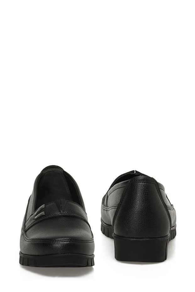 165045.Z5PR Siyah Kadın Düz Ayakkabı - 5