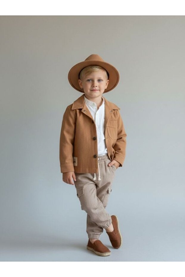 Baby Boy Triple Jacket Pants Set