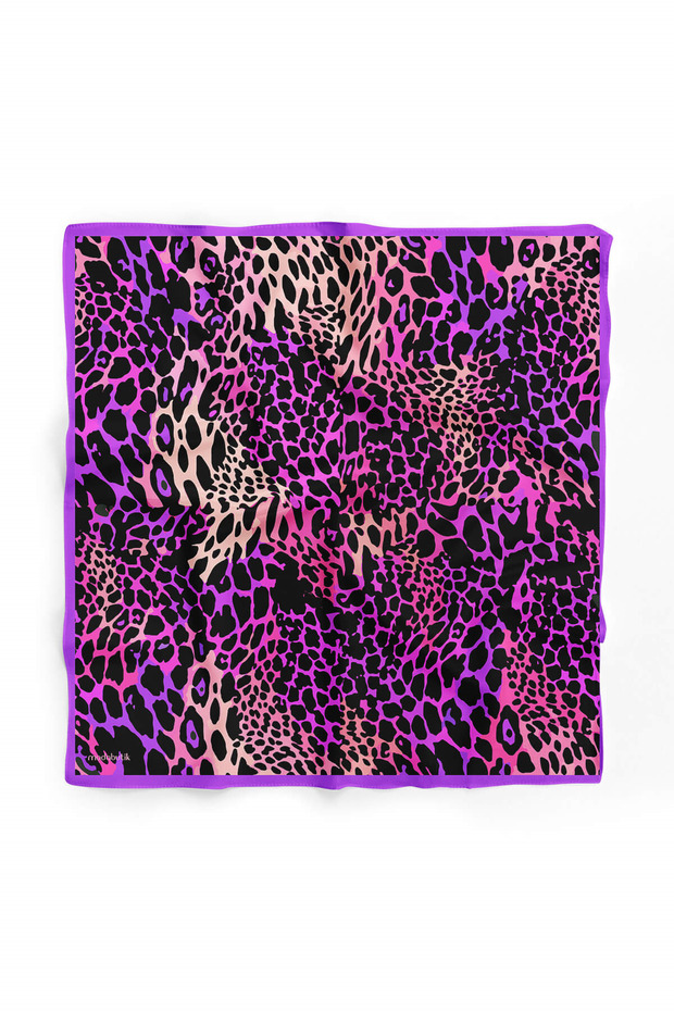 A33 باندانا منقوشة بنقشة الفهد - 2