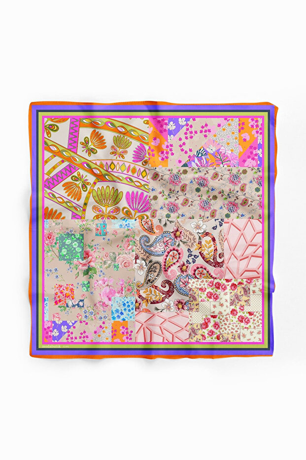 F104 OTANTIK PATCHWORK BANDANA DG11982 - 2