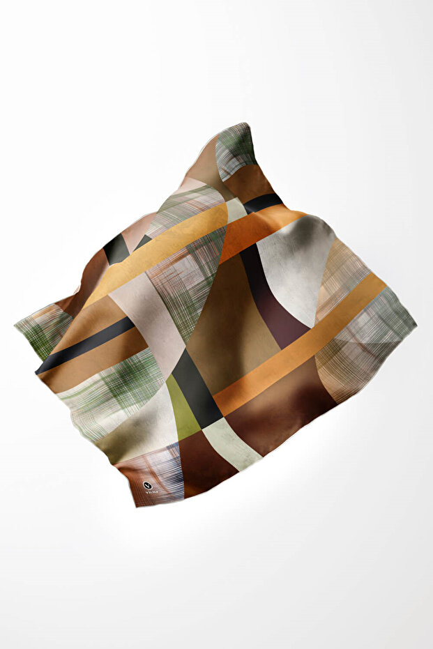 Twill Eşarp - Vizon - 4