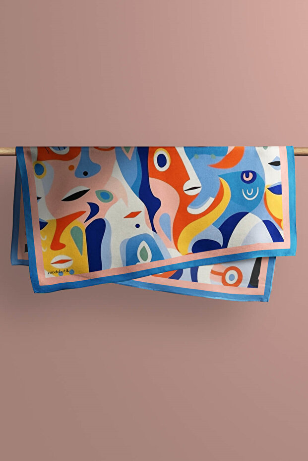 A66 باندانا منقوشة بالصورة - 4