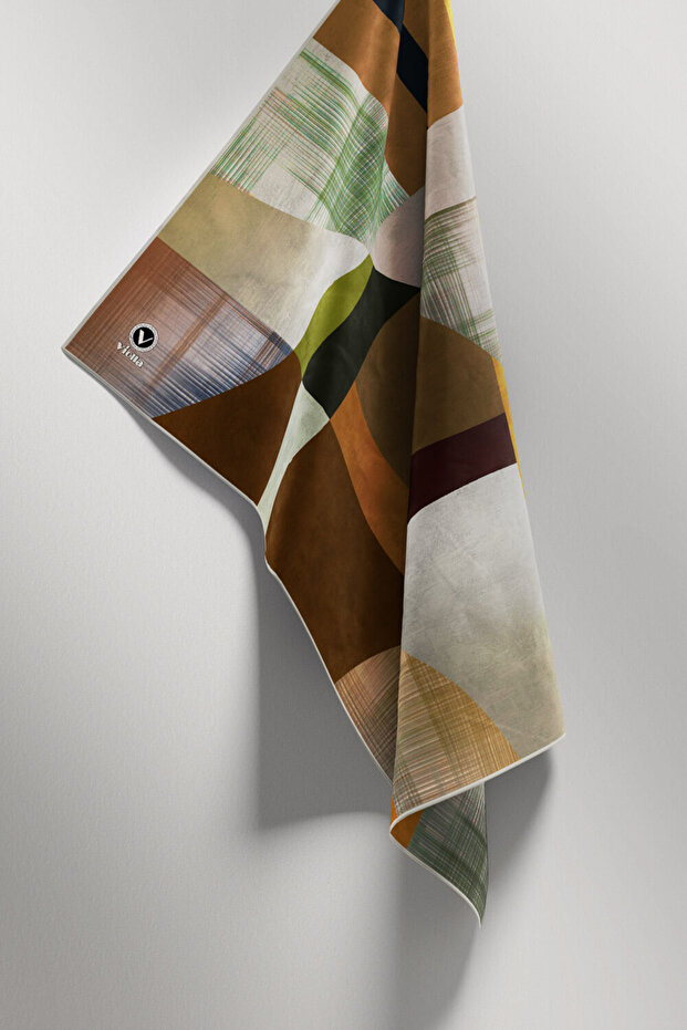 Twill Eşarp - Vizon - 5