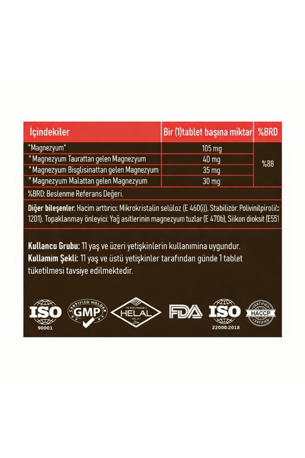 Magnezyum 30 Tablet - 4