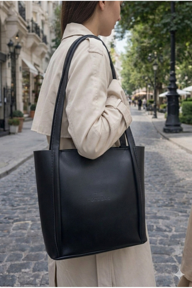 Basic Omuz Çantası Siyah - 6