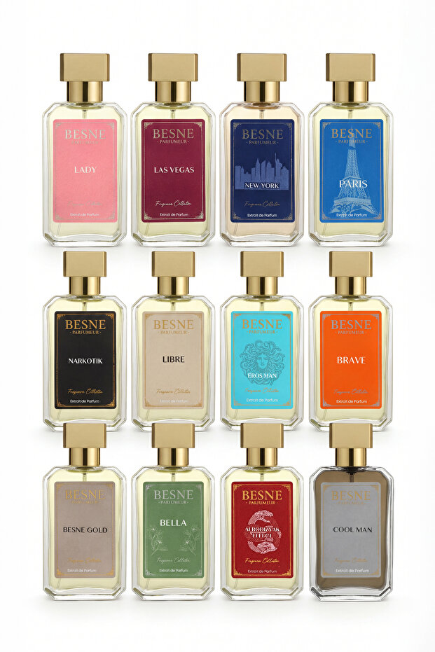 BESNE Premium Collection Parfüm Seti FULL SET - 4