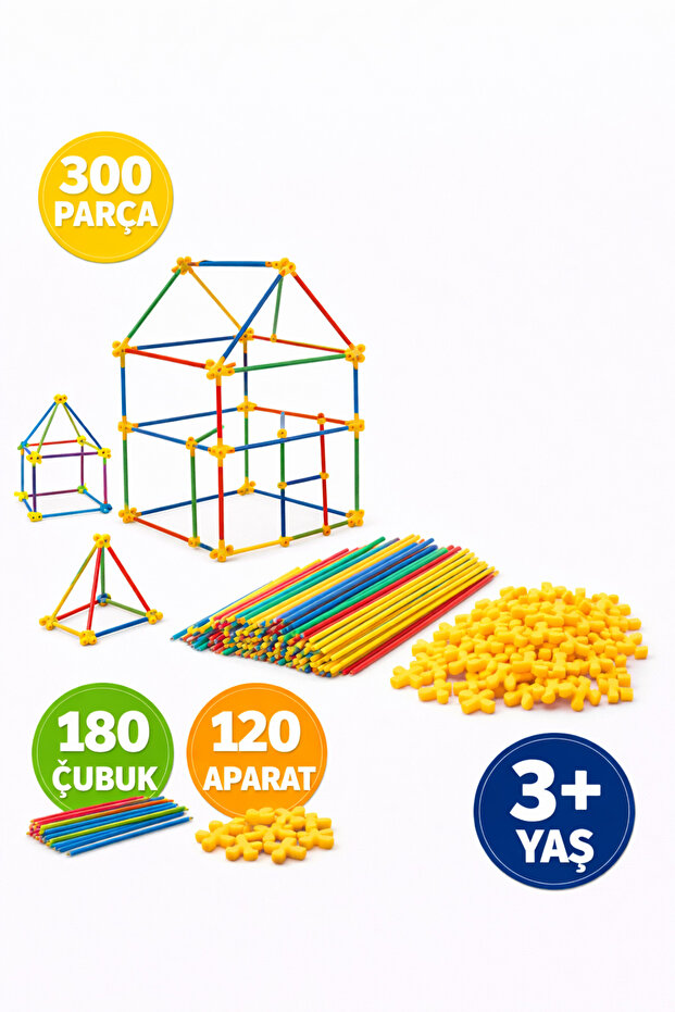 Bambu Çubuklar 300 Parça - 1