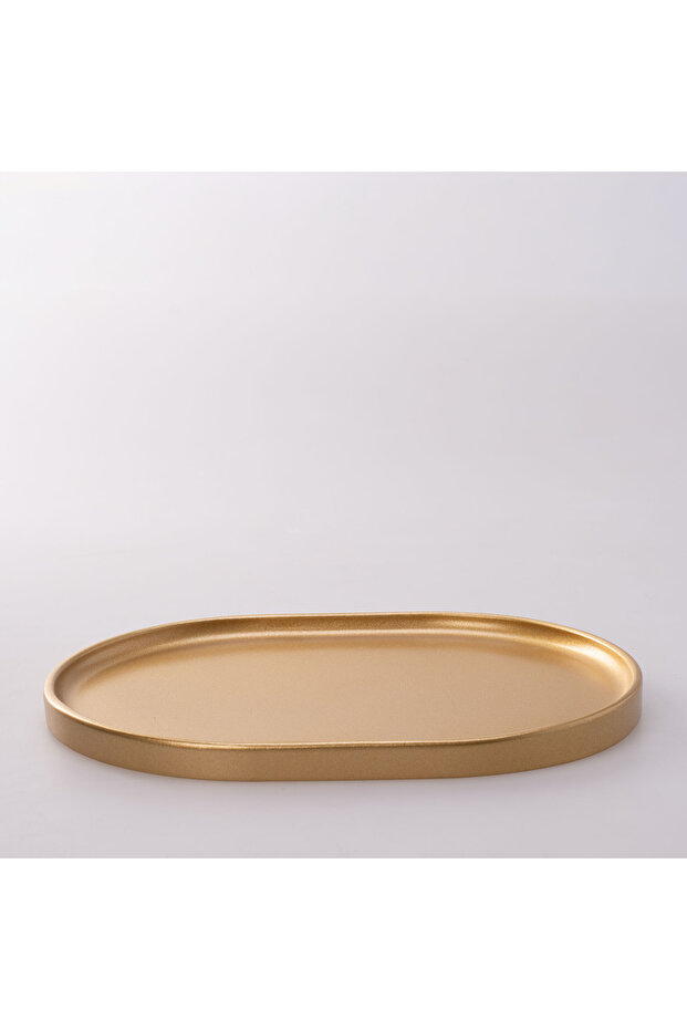 Victoria Oval Large Tray Gold