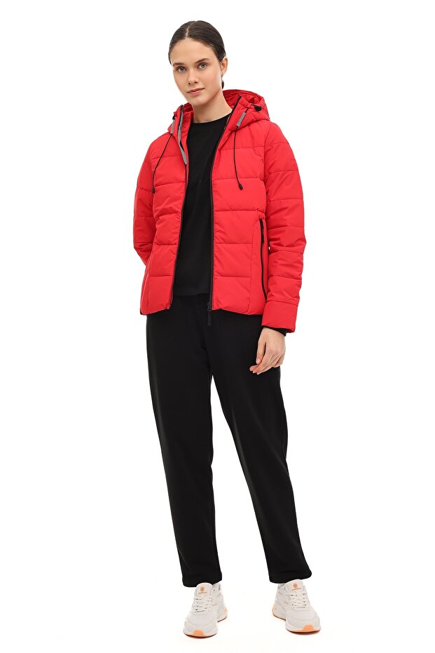 Wl Apreski 2Sn31 5Pr Red Women's Short Coat