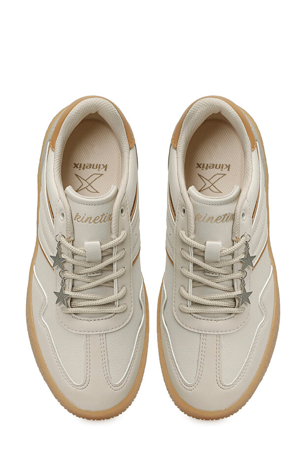 LORA 6FX Krem Kadın Sneaker - 4