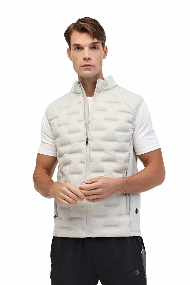 Ml Rhzev 4Sk-Vest-01 5Pr Gray Men's Vest