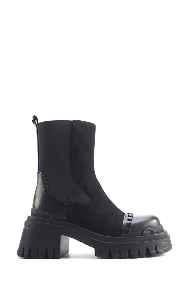 Inci Jeremi 4Pr Black Women's Heeled Boots