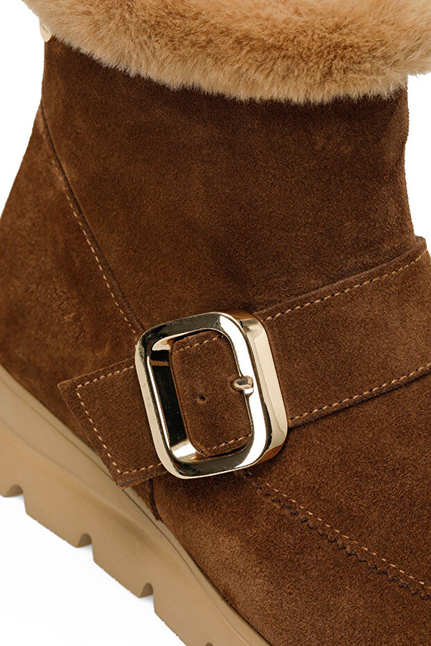 INCI JACO 4PR Taba Kadın Dolgu Topuk Bot - 7