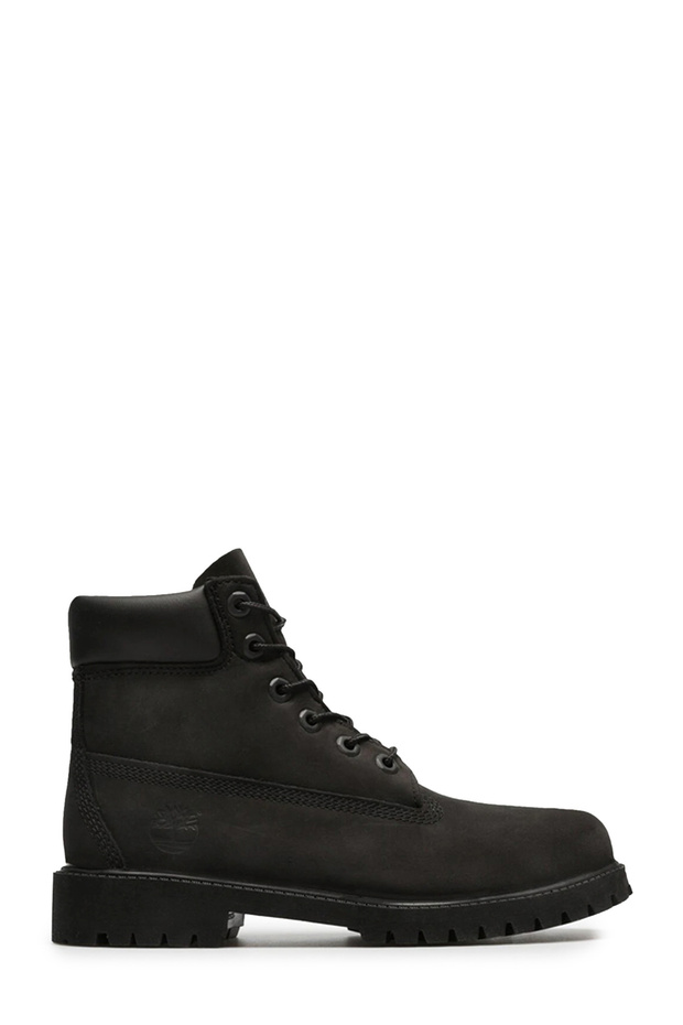 Premium 6 Inch Lace up Black Unisex Outdoor Boots