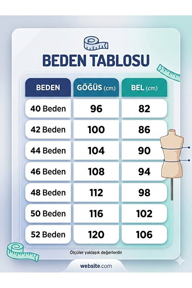 Bloklu Krep Elbise - 4