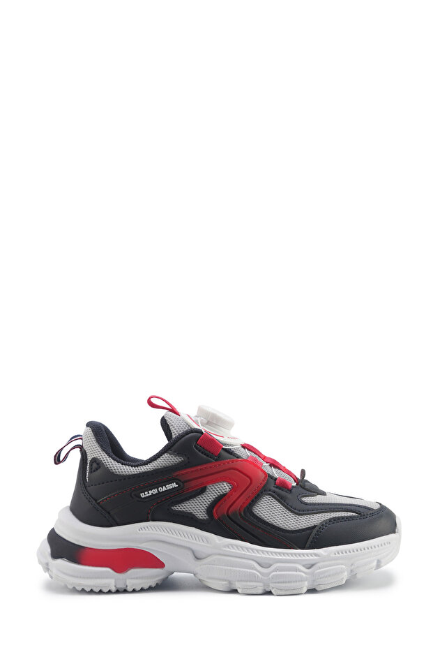 Tully Jr 5Fx Navy Blue Boy's Sports Shoes
