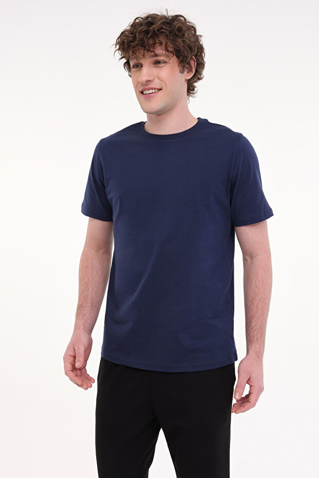 Mb Pam C 11Sn220 5Fx Navy Blue Men's Short Sleeve T-Shirt
