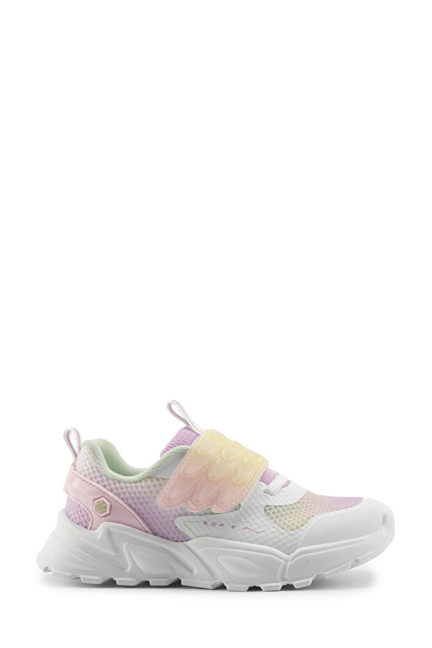 Angel powder leather girl's sneaker