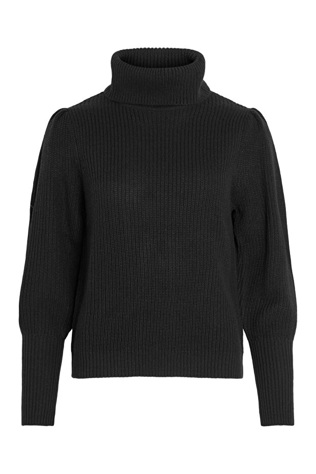 Strickpullover mit Rollkragen - 2