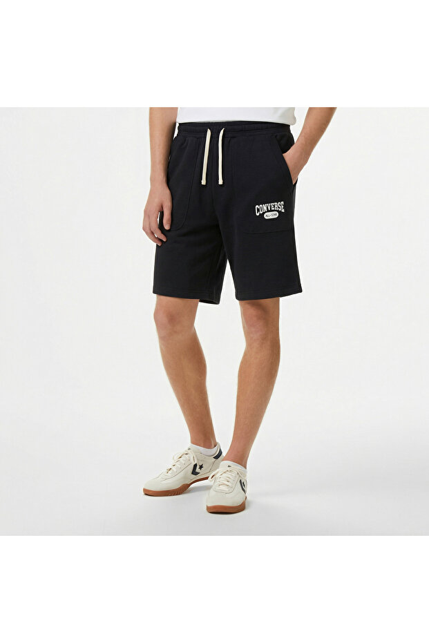 Retro All Star Erkek Siyah Şort - 2