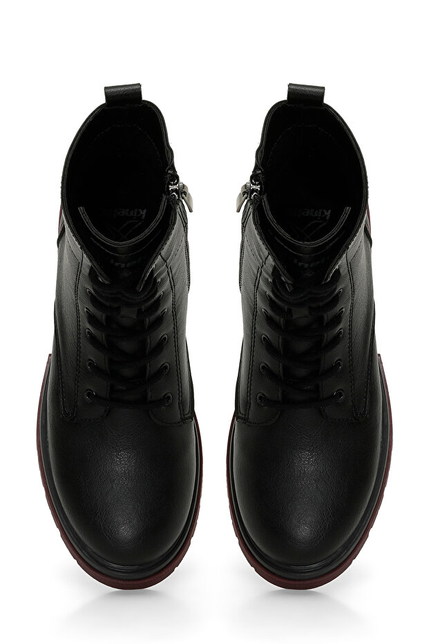 FLUR 4PR Siyah Kadın Bot - 4