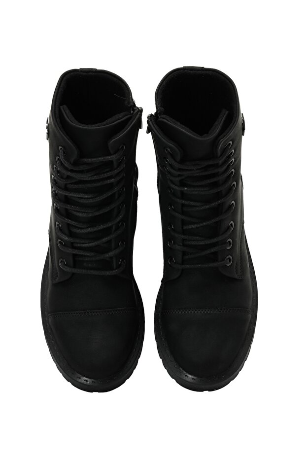 SUAREZ 3PR Siyah Erkek Biker Bot - 4