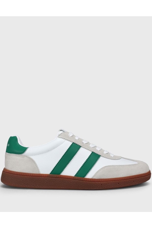 111230322 Mike Sneaker Men's Leather Shoes Green