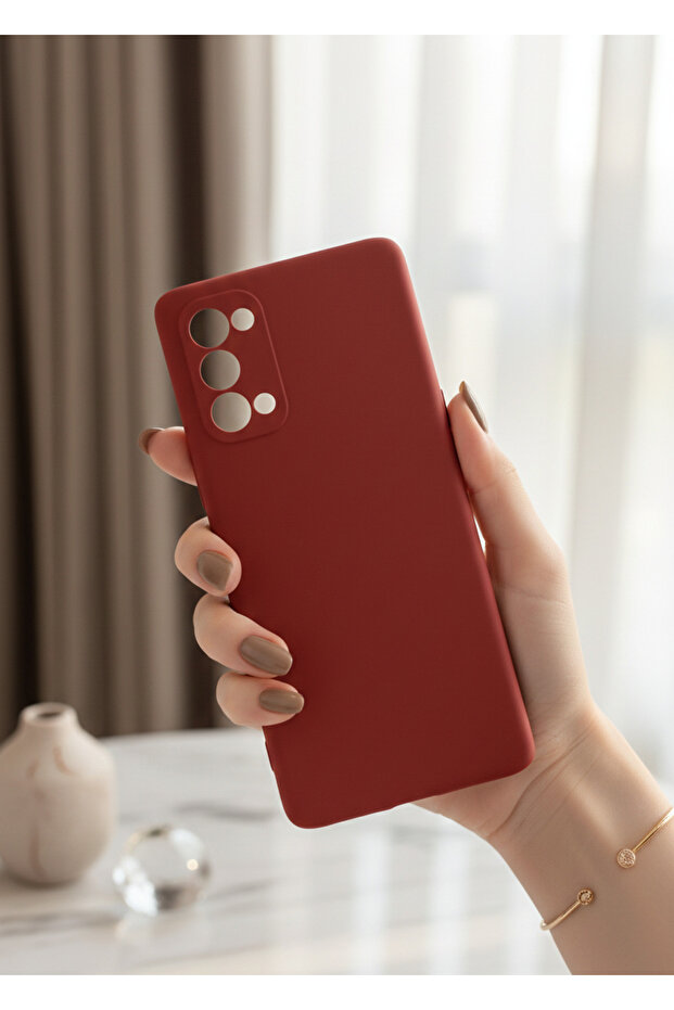 Oppo Reno 5 Pro Velvet Soft Silicone Case Interior Launch Cover
