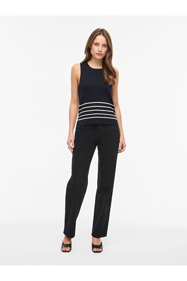 Strickoberteil Ärmelloses - 5