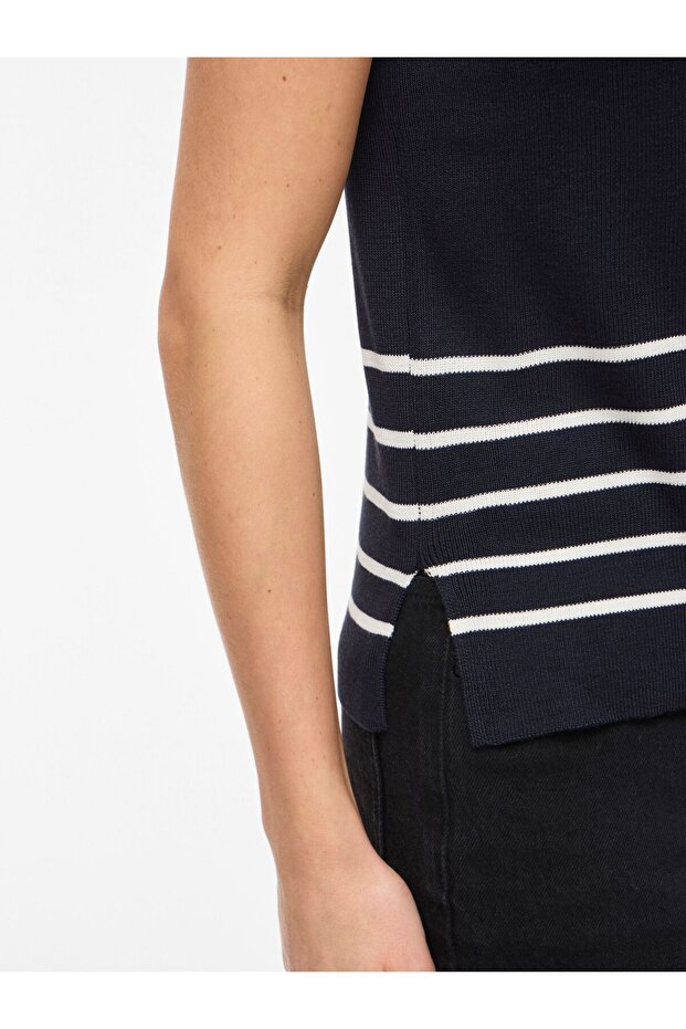 Strickoberteil Ärmelloses - 6