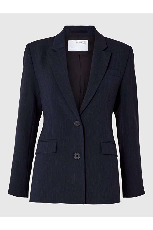 Blazer Klassischer Viskosemix - 2