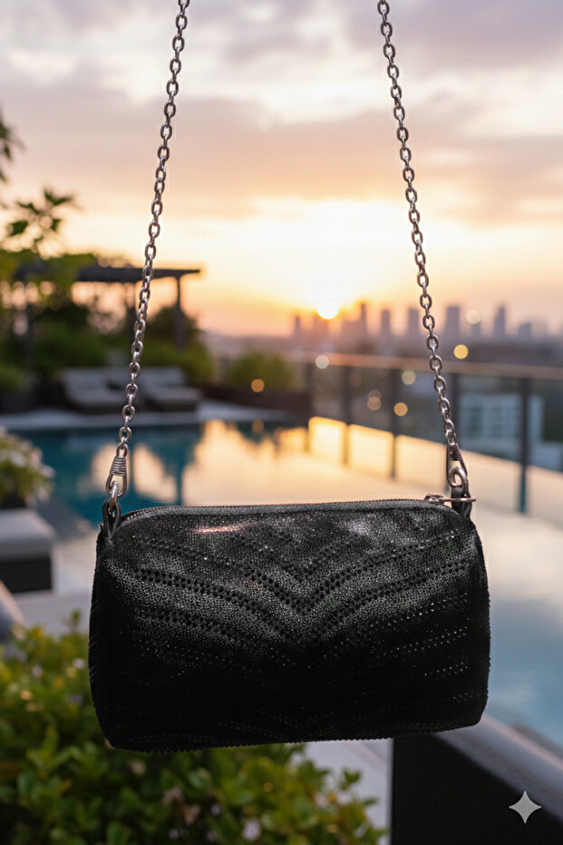 Black Stone Bag - 4