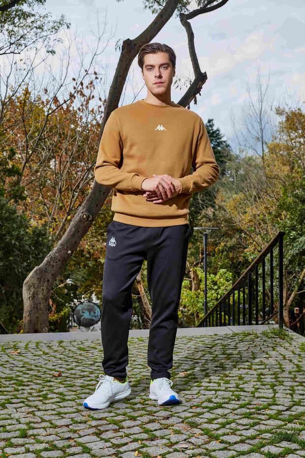 Antonio Erkek Bej Regular Sweatshirt - 3