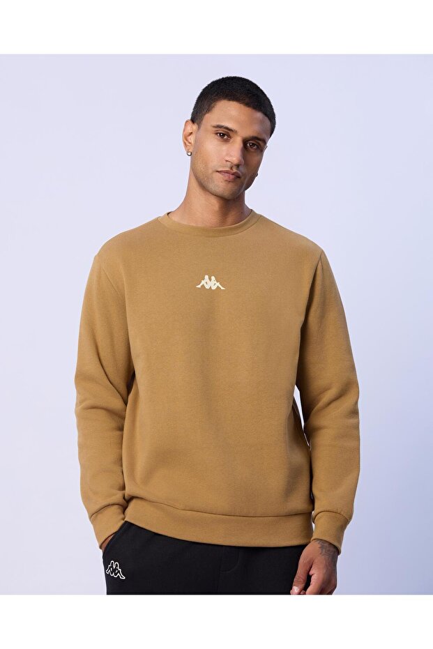 Antonio Erkek Bej Regular Sweatshirt - 1