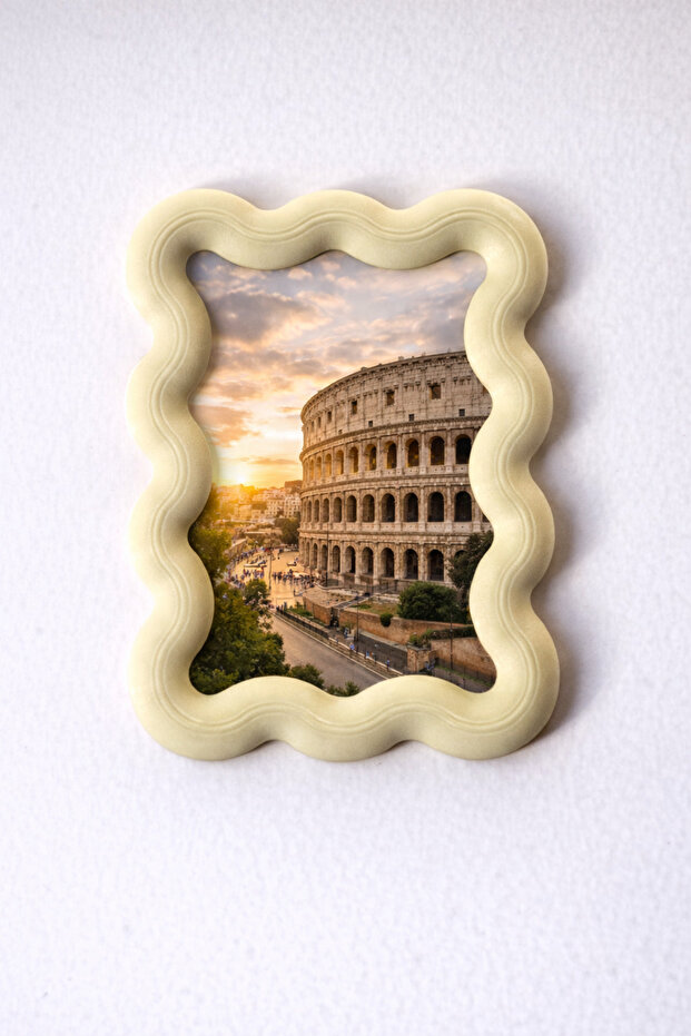 4'lü Set Mini Çerçeve Buzdolabı Magneti - 5