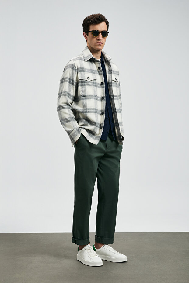 Valdo Erkek Basic Gömlek Regular Fit Gri - 2