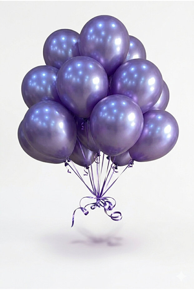 Metallic Lilac Balloon 12 Inch 10 Pieces