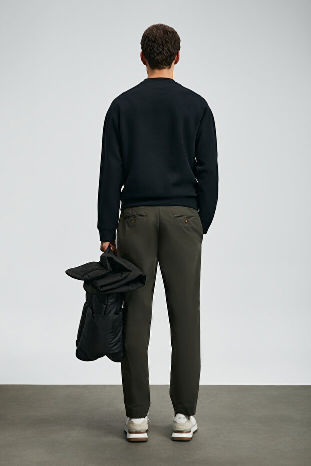 Dark Erkek Sweatshirt Siyah - 6