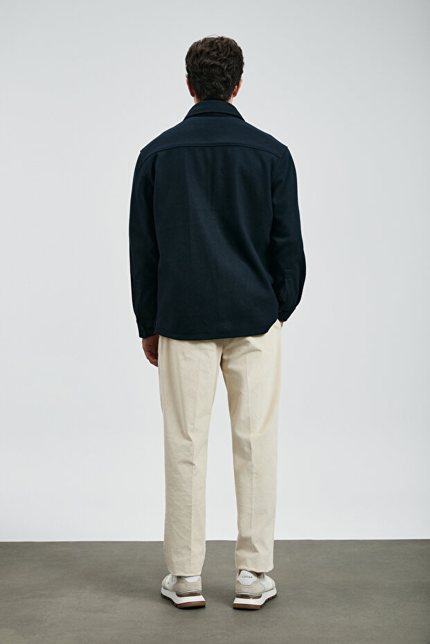 Andre Erkek Örme Ceket Lacivert - 6