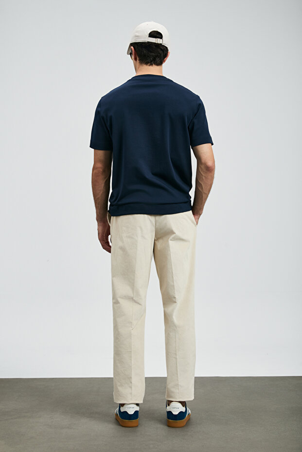 Roland Erkek Basic Tişört Lacivert - 6