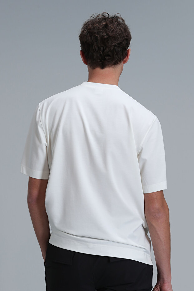 Tričko Liam Modern Graphic, bílé - 6